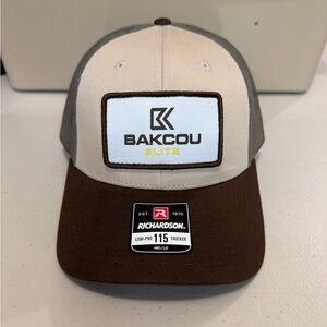 NWT BAKCOU Elite Trucker Hat